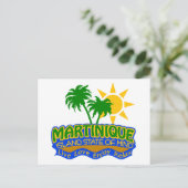 マルティニーク州の心のはがき ポストカード (スタンド正面)