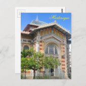 マルティニーク・フォート・ド・フランス ポストカード (正面/裏面)