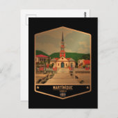 マルティニーク ポストカード (正面/裏面)