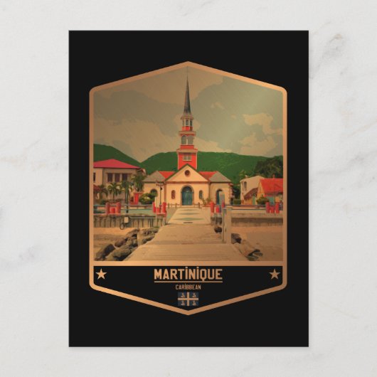 マルティニーク ポストカード (正面)