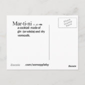 マルティニ葉書 ポストカード (裏面)