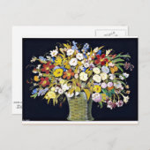 マルティネス – アレギオ素晴らしフローラ絵画ズ ポストカード (正面/裏面)