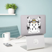 マルティネス・コート・オブ・アームズ シール (デスク上のノートパソコン)