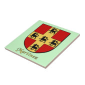 マルティネス・ファミリー・シールド タイル (側面)