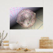 マルティノーあたりの地球と火星 ポスター (キッチン)