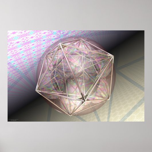 マルティノーあたりの地球と火星 ポスター (正面)