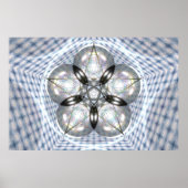 マルティノーあたりの地球と金星 ポスター (正面)