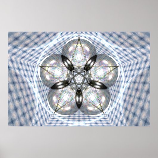 マルティノーあたりの地球と金星 ポスター (正面)