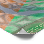 マルティノーあたりの木星と地球 ポスター (角)