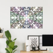 マルティノーあたりの金星と地球の軌道 ポスター (ホームオフィス)