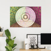 マルティノーあたり木星、土星、天王星 ポスター (ホームオフィス)