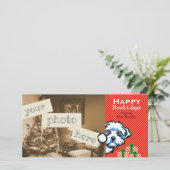 マルティプシフーコックパプー覗きクリスマス シーズンカード (スタンド正面)