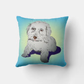 マルティポかわいい子犬 クッション (裏面)