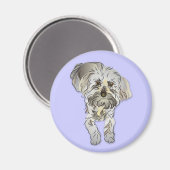 マルティポの子犬 マグネット (正面/裏面)