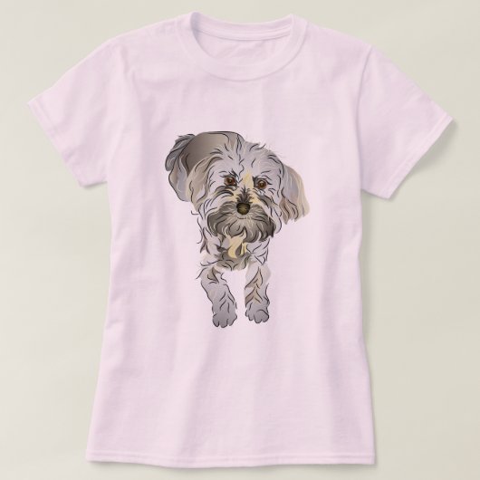 マルティポの子犬 Tシャツ (デザイン正面)