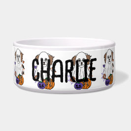マルティポハロウィーン幽霊犬 ボウル