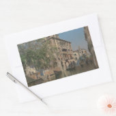 マルティンリコ・イ・オルテガ – ヴェネツィアの運河 長方形シール (封筒)