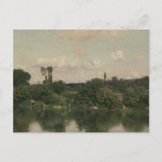 マルティンリコyオルテガ – オンザセーヌ ポストカード (正面)