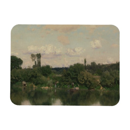 マルティンリコyオルテガ – オンザセーヌ マグネット (横)