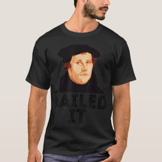 マルティン・ルターが500th Reformation Day Protを釘付け Tシャツ