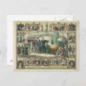 マルティン・ルターの人生と改革の英雄 ポストカード (正面/裏面)