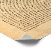 マルティン・ルター95論文(Eng) Wittenberg Church ポスター (角)