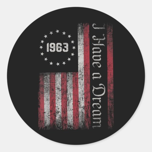 マルティン・ルター・キングJr.デイ私は夢のムルクの日を持っている ラウンドシール (正面)