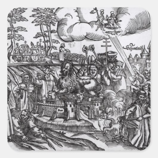 マルティン・ルーサー スクエアシール (正面)