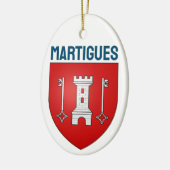 マルティーグスの紋章, フランス セラミックオーナメント (左)