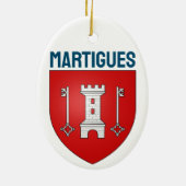 マルティーグスの紋章, フランス セラミックオーナメント (裏面)