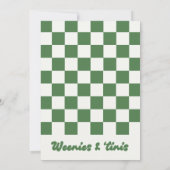 マルティーニとウインナソーセージの誕生日パーティー 招待状 (裏面)