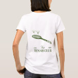 マルティーニとテニスクラブパーティー Tシャツ<br><div class="desc">テニス祝クラブのパーティーTシャツとスタイルする準備をしなさい。テニス愛好家に最適スタイリッシュな、この快適さとティー鮮やかは魅力的、テニスのラケットとボールのイラストを備えたデザインを備え、あなたのテニスクラブのイベントの興奮と仲間意識をキャプチャする。通気性の高高品質い綿で作られたTシャツは、ゲームに対する愛を示しながら終日心地よいを保証する。目を引くデザインはユニークおもしろいtouchを追加し、テニスクラブパーティーや試合、衣服に最適な選択カジュアルとなる。テニスクラブのパーティーTシャツとスタイルと心地よいの完璧なブレンドで楽しむ、あなたのテニスの精神を見せなさい。</div>