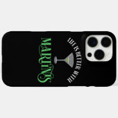 マルティーニのある生活は最高 Case-Mate iPhoneケース (裏面 (横))