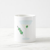 マルティーニのオリーブ コーヒーマグカップ (中央)