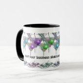 マルティーニのカクテル マグカップ (正面左)