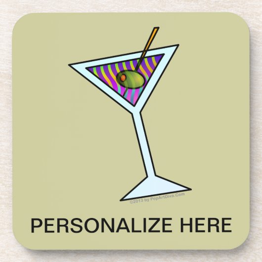 マルティーニのコースターセット コースター (正面)