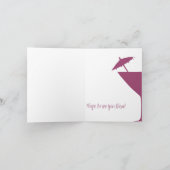 マルティーニのブライダルシャワーの招待状 招待状 (内部)