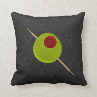 マルティーニの時間黒の枕 クッション