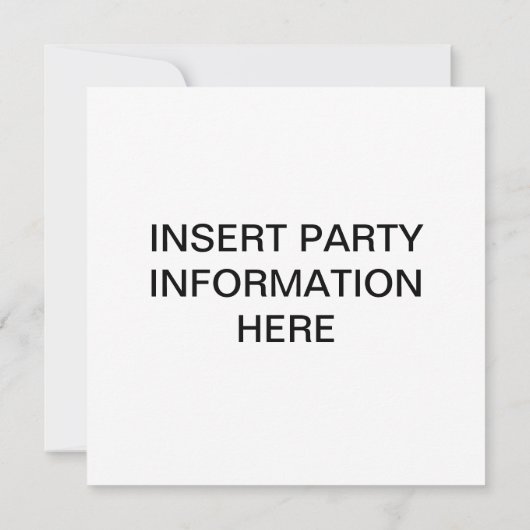 マルティーニの禅-楽しい時間の招待状 招待状 (裏面)