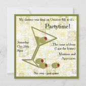 マルティーニの離婚のパーティの招待状 招待状 (正面)