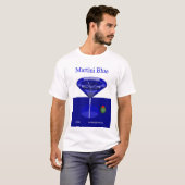 マルティーニの青(前部) Tシャツ (正面フル)