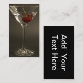 マルティーニの飲料の名刺 名刺 (正面/裏面)