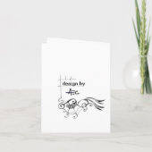 マルティーニの鳥のBathのカクテルパーティーの招待 招待状 (裏面)