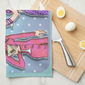 マルティーニの3人の花型女性歌手の台所、Bath、バータオル キッチンタオル (四つ折り)