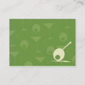 マルティーニは-ぽっちゃりした眩まします 名刺 (裏面)