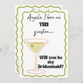 マルティーニをテーマにした花嫁メイドの提案! 招待状 (正面/裏面)