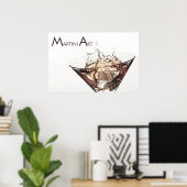 マルティーニアート ポスター (ホームオフィス)