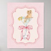 マルティーニウインナソーセージコケットダッシュント水の色 ポスター (正面)