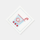 マルティーニオリーブのクリスマスカクテルナプキン スタンダードカクテルナプキン (角)