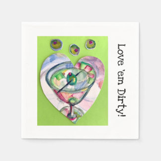 マルティーニカクテルナプキンス スタンダードカクテルナプキン